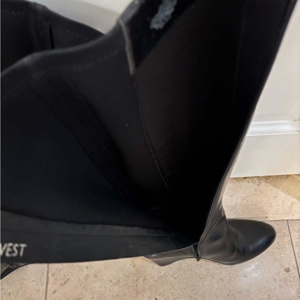 Nine West Black Wedge Boots - Picture 15 of 16